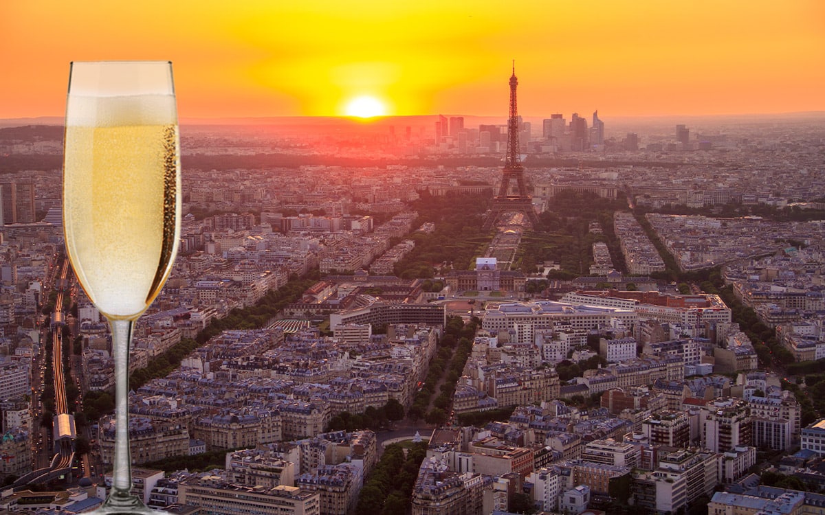 tour montparnasse champagne bar